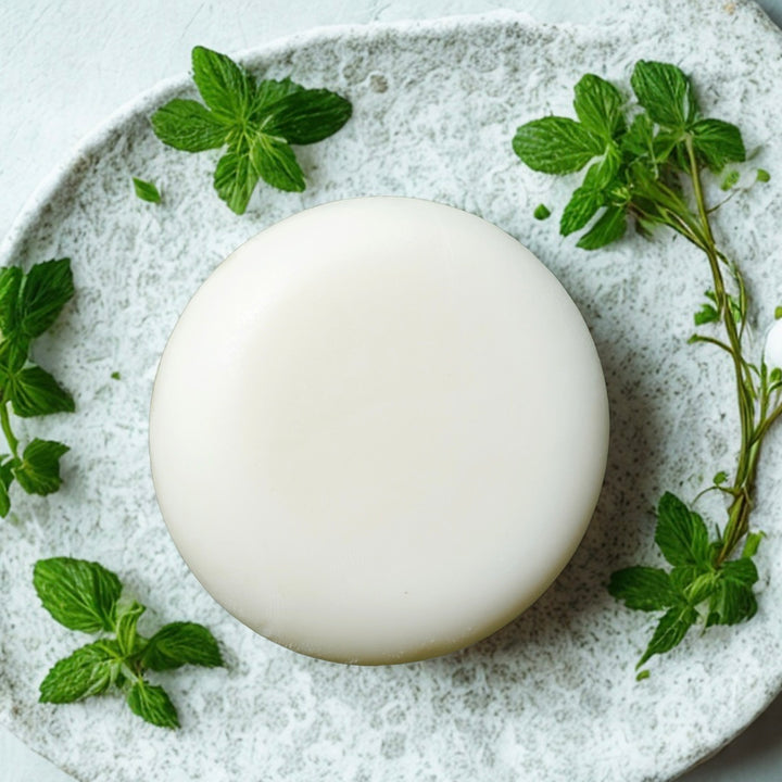 Peppermint Essential Oil Solid Lotion Bar
