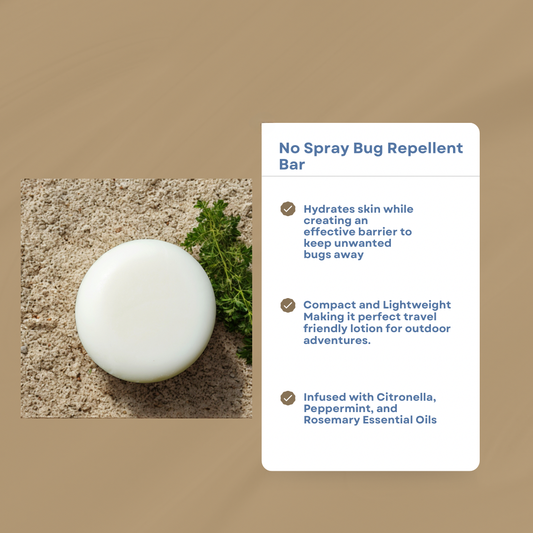 No spray bug repellent information