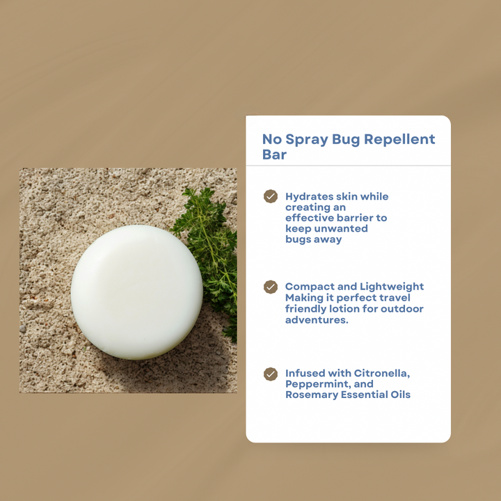 No spray bug repellent information