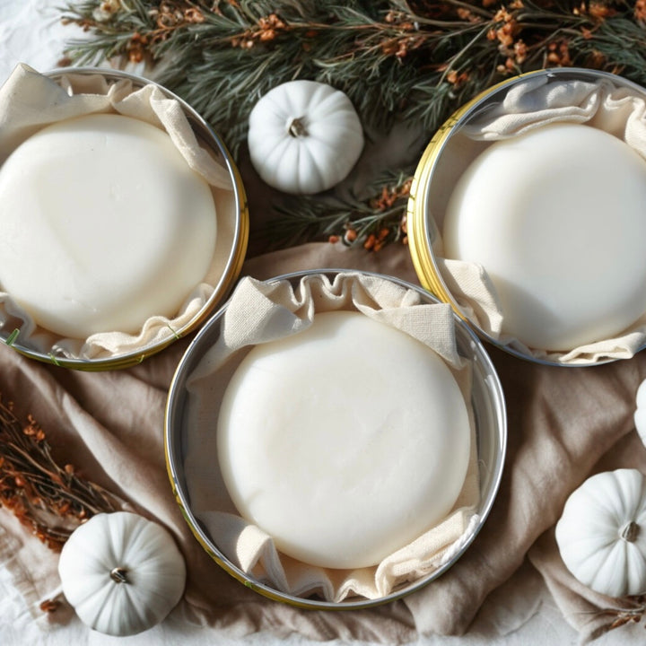 Solid lotion bars 
