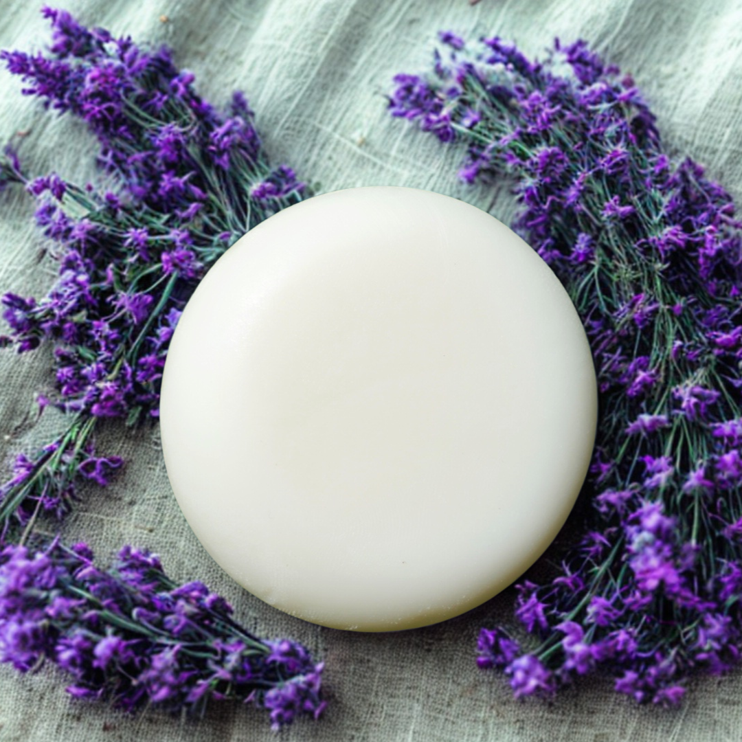 lavender scent solid lotion bar